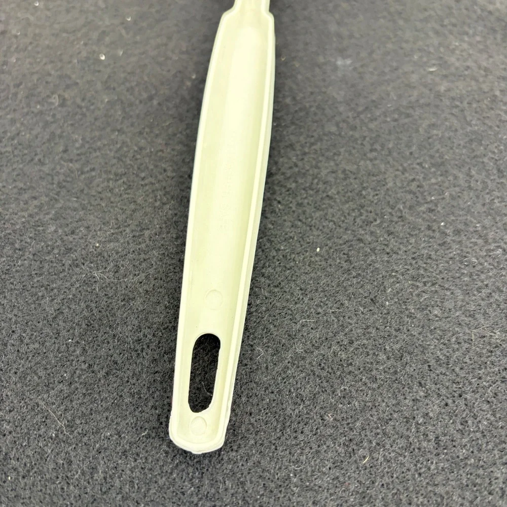 VTG‎ Nylon EKCO USA 7 Slotted Spatula Turner Kitchen Utensil White 4in Wide